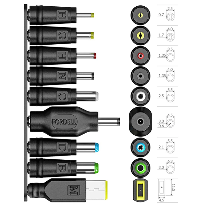 USB-A к 5,5 мм бочонок Джек мужской постоянный ток5521 5v 80cm питание зарядное устройство вилка адаптер кабель